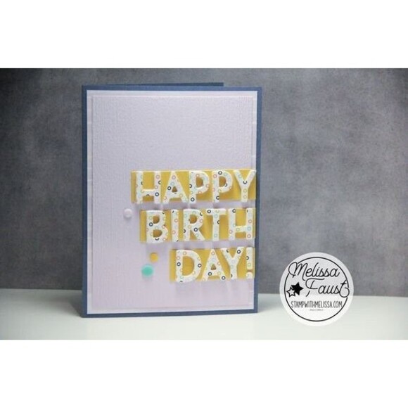 Stampin Up Alphabet Jaynes Type Stamp Set rubber mounted Scrapbook Card Craft - Picture 6 of 9